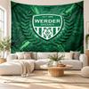 Werder Bremen Football Wall Tapestry, Soft Fabric Wall Hanging, Decorative Backdrop For Bedroom Home Wall Art