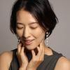 Freshwater Pearl Long Earrings for Made In Japan [R-days Daikanyama] Women, Pearls, Large, Dangling, Stylish, Comfortable, Simple, Gold-colored