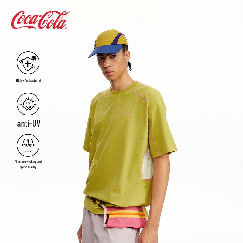 Coca-Cola Unisex Outdoor Quick-Dry Short Sleeve T-Shirt XL