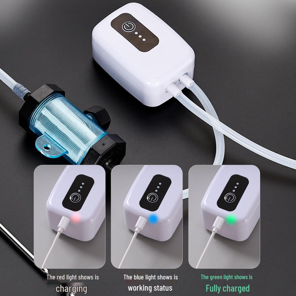 Electric Aquarium Siphon Cleaner: Rechargeable Turtle & Fish Waste Suction Tool