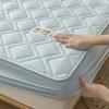 Thicken Mattress Cover Cotton Quilted Bed Cover Anti-bacterial Mattress Protector Topper Pad Soft Fitted Sheets Thick Bed Linens