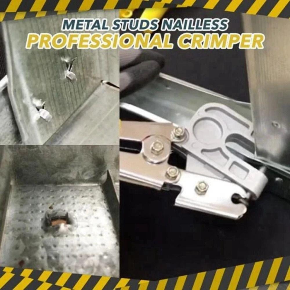 Aluminum Zinc Zinc Alloy Ceiling Punching Pliers Effortless Puncher Multifunctional Punch Plier  Household