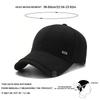 Baseball Label Buckle Silver Square Neutral Gender Women  Men For Caps Spring And Autumn Outdoor Adjustable Casual Hats Hip Hop Urban Street Style