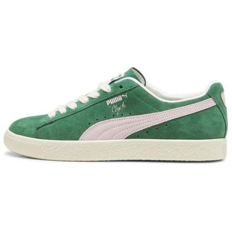 Puma Clyde Og Unisex Vine Warm White Sneakers 391962-10 EU 36