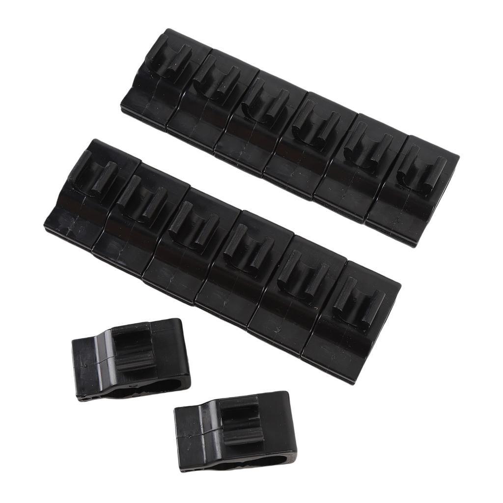 14 st Klubbväskklämmor Plast Putterhållarklämma Klubborganisatörstillbehör för övning