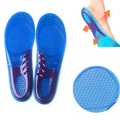 1 pár Muži Ženy Podpora klenby vložky Unisex Silikonový Protiskluzový gel Měkká sportovní obuv Podložka Absorpce nárazů