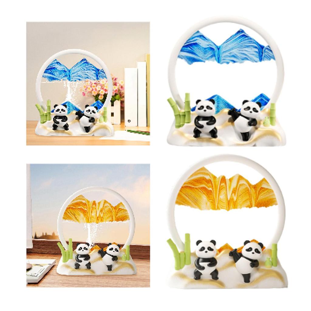 Moving Sand Art Picture Decorative Crafts 3D Dynamic Sand Art Liquid Motion