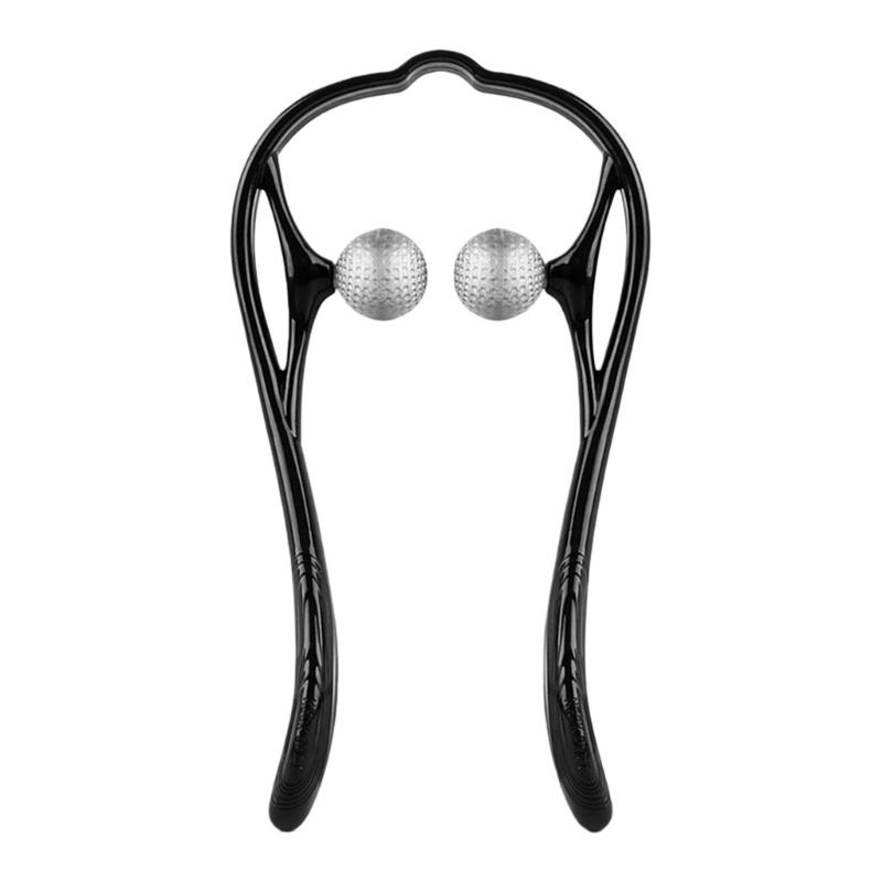 Adjustable Manual Neck Massage Ball Cervical Massagers for Knead Acupress Relief of Cervical Uncomfort at Home 1