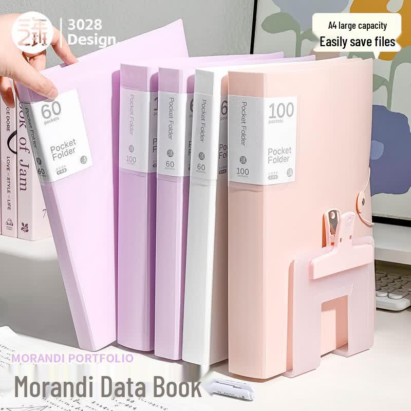 A4 Multi-Pocket File Folder