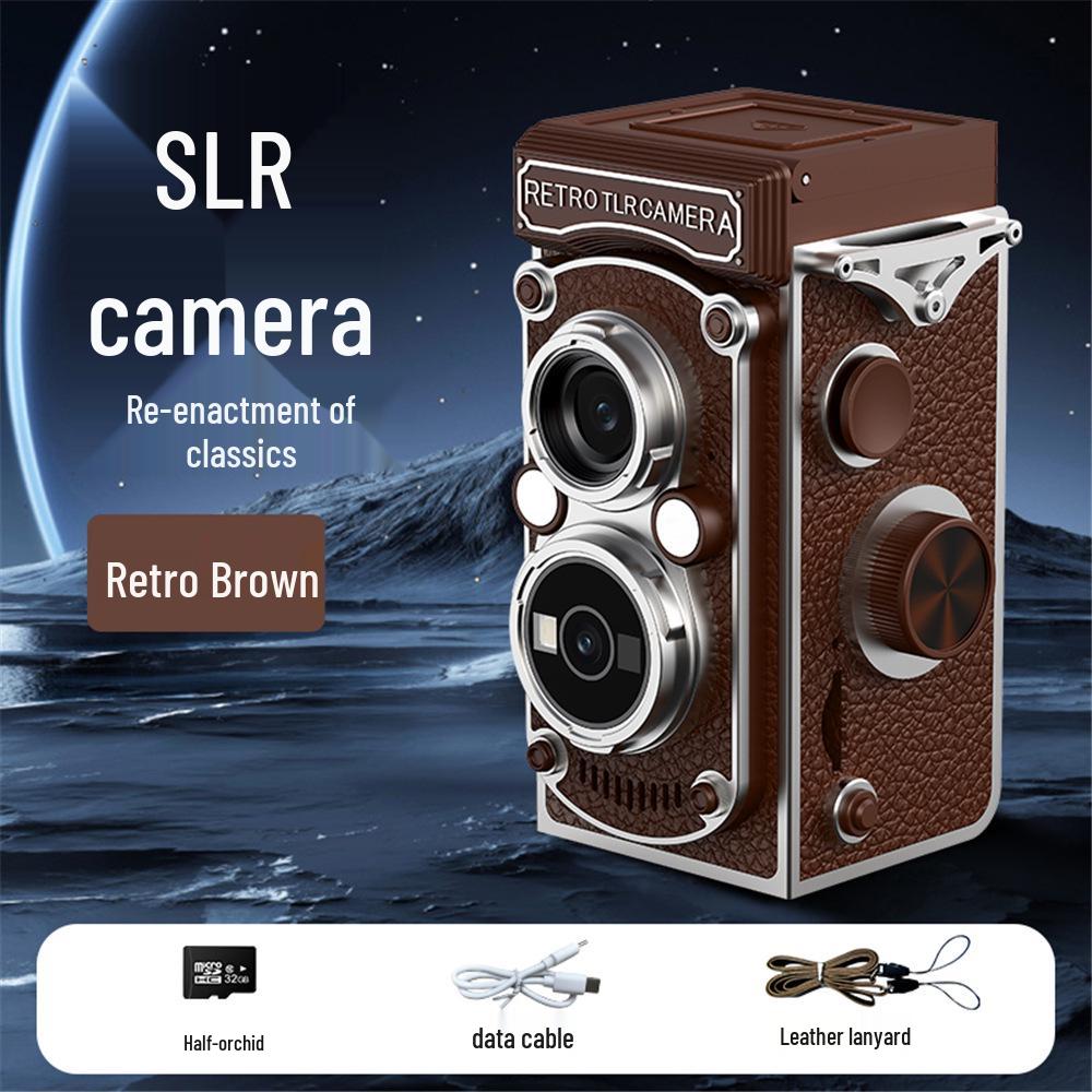 Retro Camera LK019: HD Digital Student Gift, Portable Pendant CCD for Travel