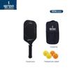 HODTOWN Carbon Fiber Pickleball Paddle Set