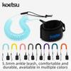 5.5mm/10ft Practical Coiled Surfboard Leash UP Paddle Board Ankle Leash  for Training Exercise