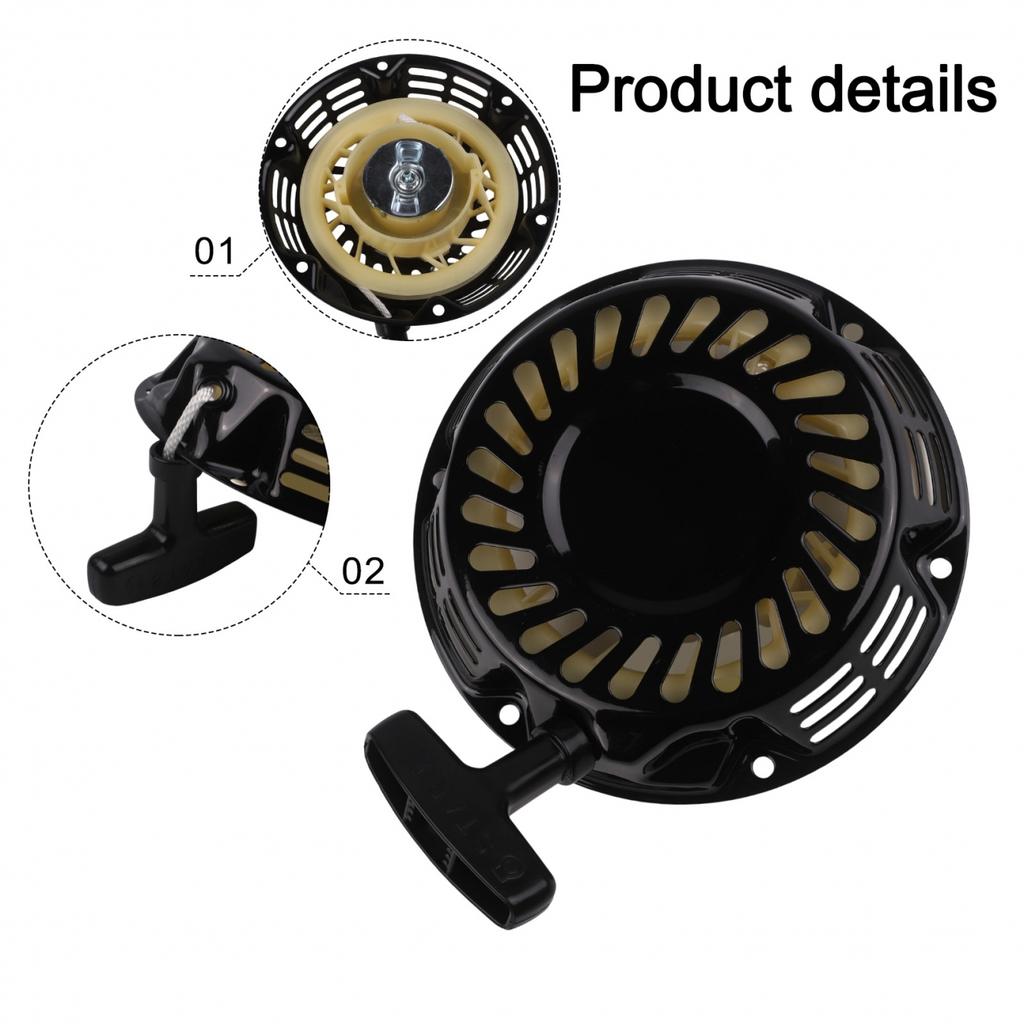 Compatible Fast Start Pull Starter for Mini Bikes with For 196cc Engines