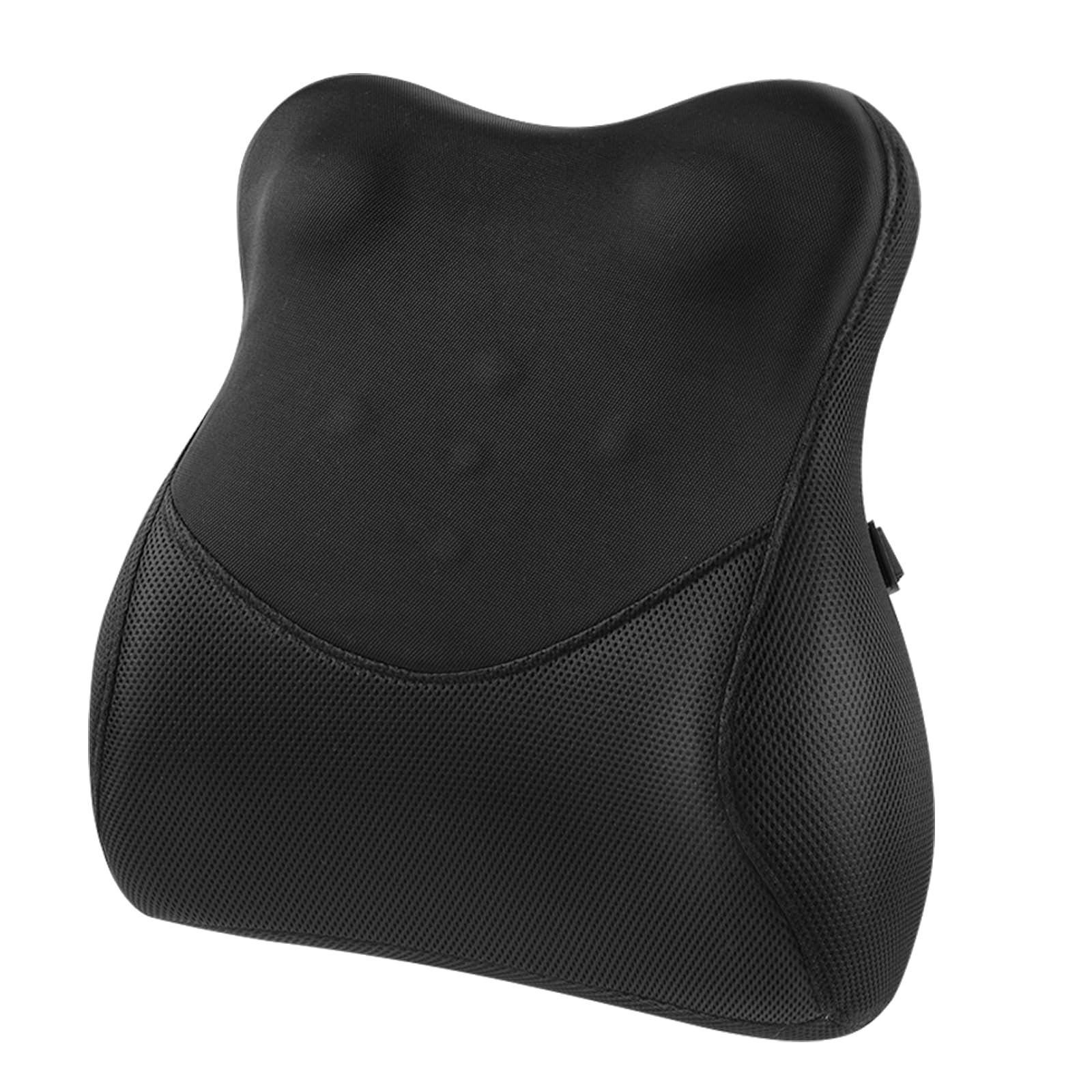 

IKSTAR Поясничная поддержка Пена с памятью Облегчение боли в спине Поясничный Улучшенная шиацу выпуклость Соответствует безопасности RoHS Для регулируемого крепления Моющийся Черный чёрный