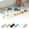 Non Slip Bath Mat Extended Size PVC Material Shower Mat with Suction Cups Machine Washable Bath Tub Mat for Bathroom Safety