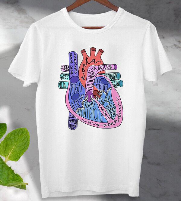 

Heart Anatomy Anatomical Heart T shirt Unisex Men s Ladies Top XL