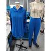 Fall Winter Women's Ribbed Knit Loose Hooded Long Sleeve Top + Pants Matching Set Casual Outfit