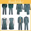 Wicked Cosplay Costume With Polyester Fabric For Halloween And Role Play