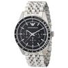 [Emporio Armani] Men's Watch #AR5988 Silver, Black