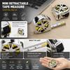 2M Mini Tape Measure Retractable Measuring Tape New Keychain Tape Measure  Home Measurement