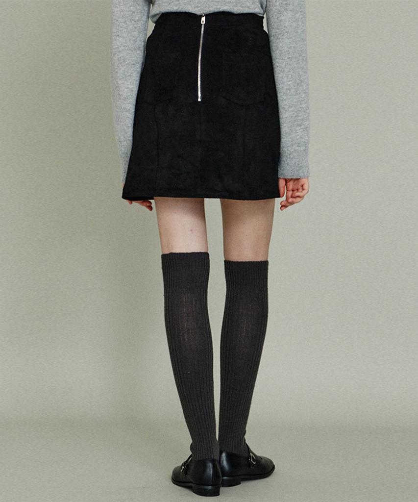 ITOV SEOUL Mermaid Suede Skirt