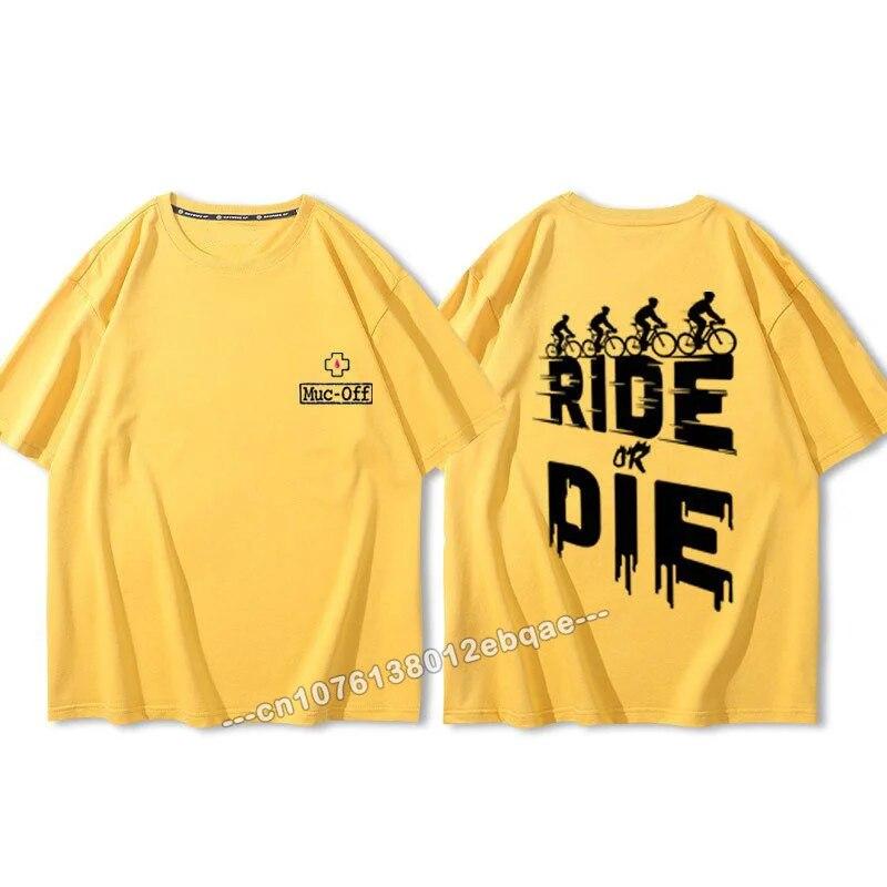 Ride Or Die Letter Print Bavlněné tričko Móda Značka Krátký rukáv Topy Unisex Ženy Léto 2023 Nová cool trička Volné Unisex oblečení
