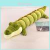Customized Long Crocodile Plush Pillow Toy In Various Sizes