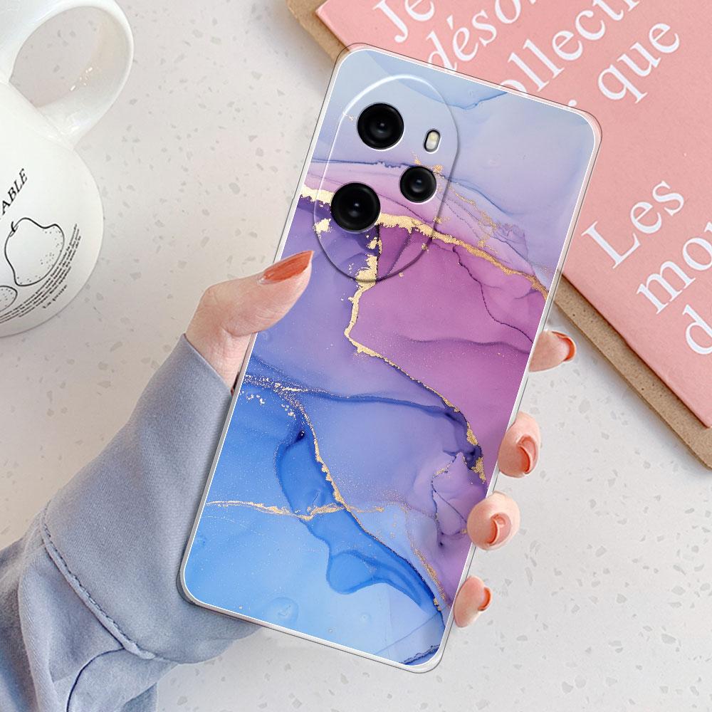For Honor 100 Pro Case For Honor 100 Shockproof Cover Clear Soft Silicone Phone Case Fundas For Honor 100 Pro Coque Bumper Funda