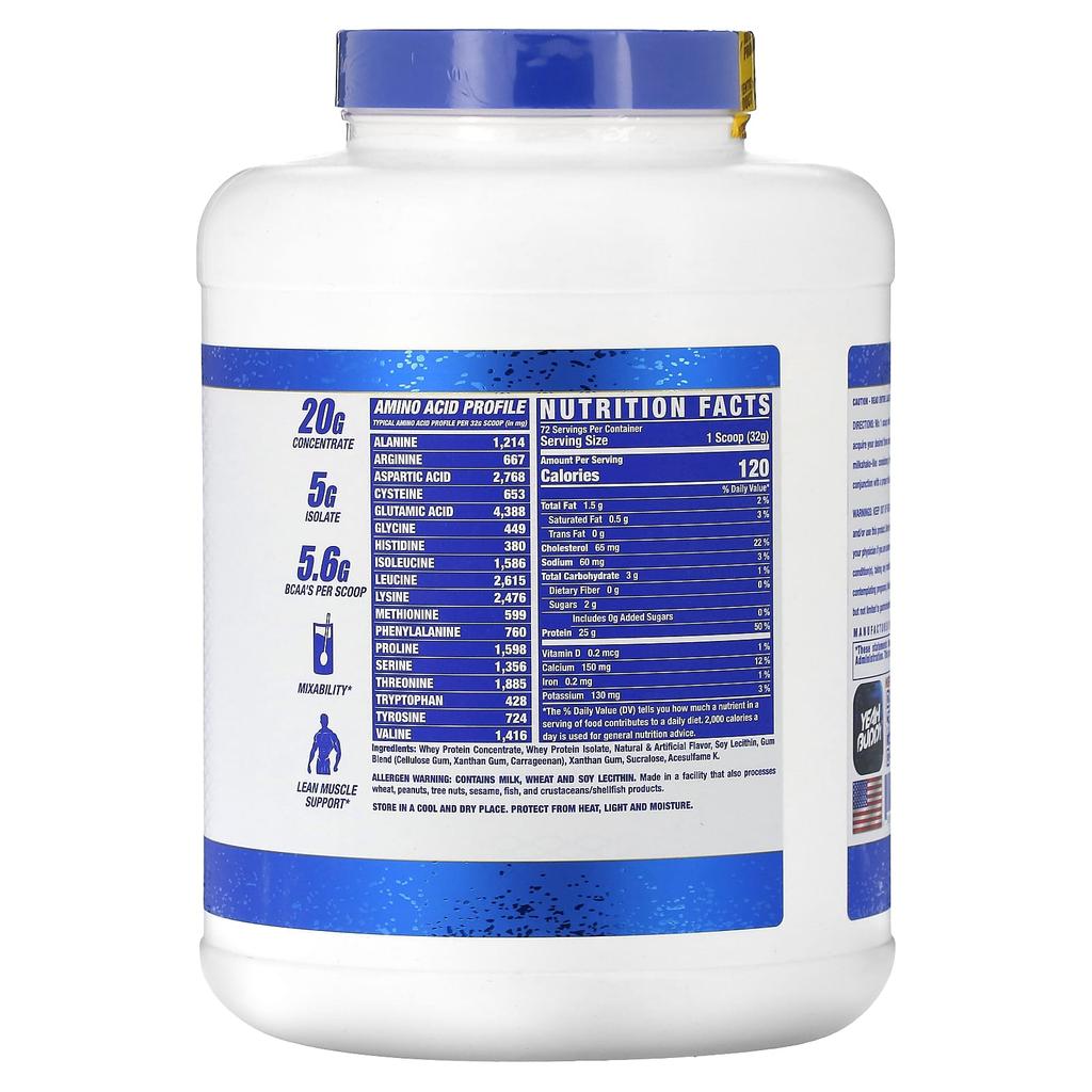 Ronnie Coleman Signature Series, King Whey, Vanilla Frosting, 5 Lb (2.3 Kg)