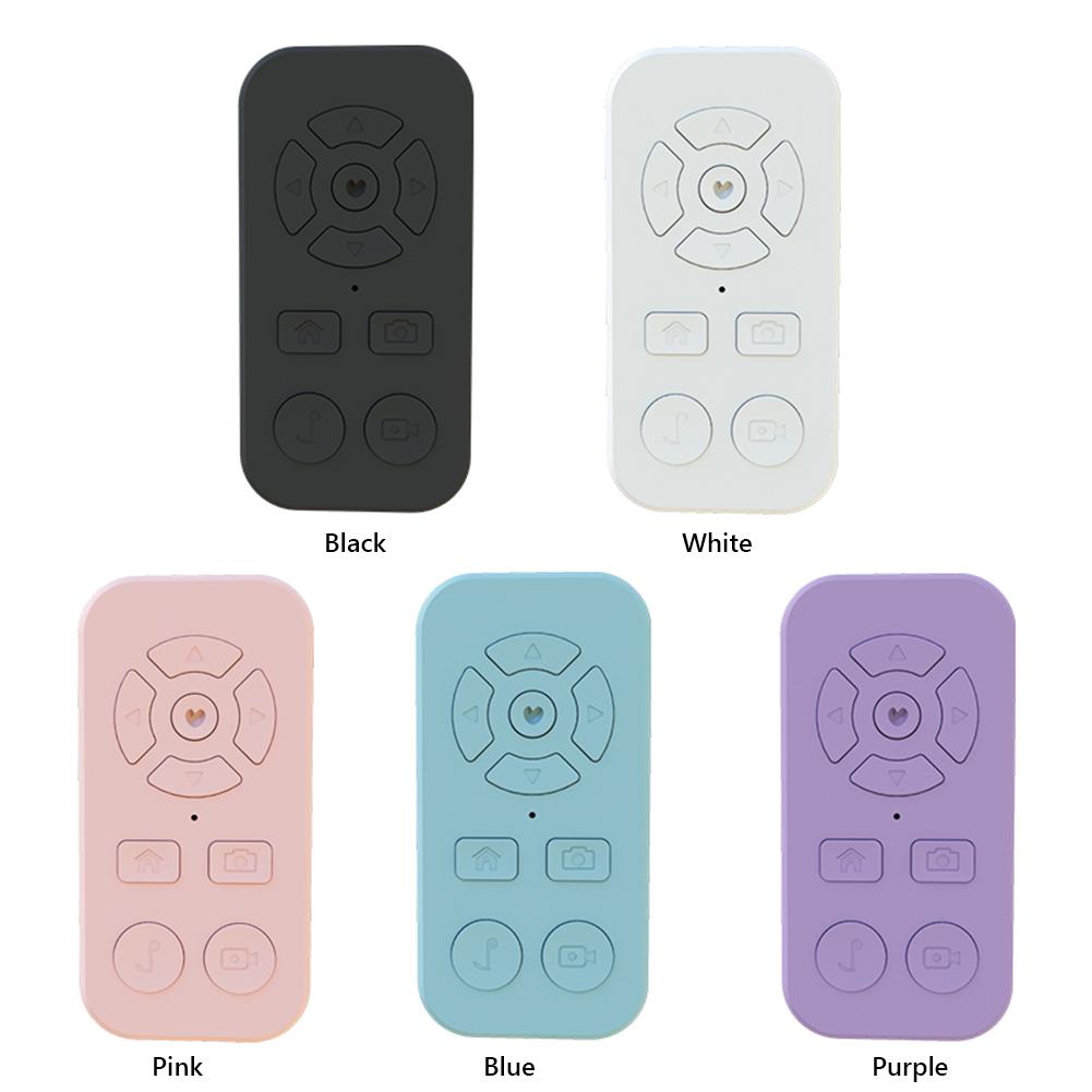 Universal Remote Control Bluetooth-Compatible Rechargeable Selfie Stick Camera Controller for Android iOS iPhone iPad Tik Tok