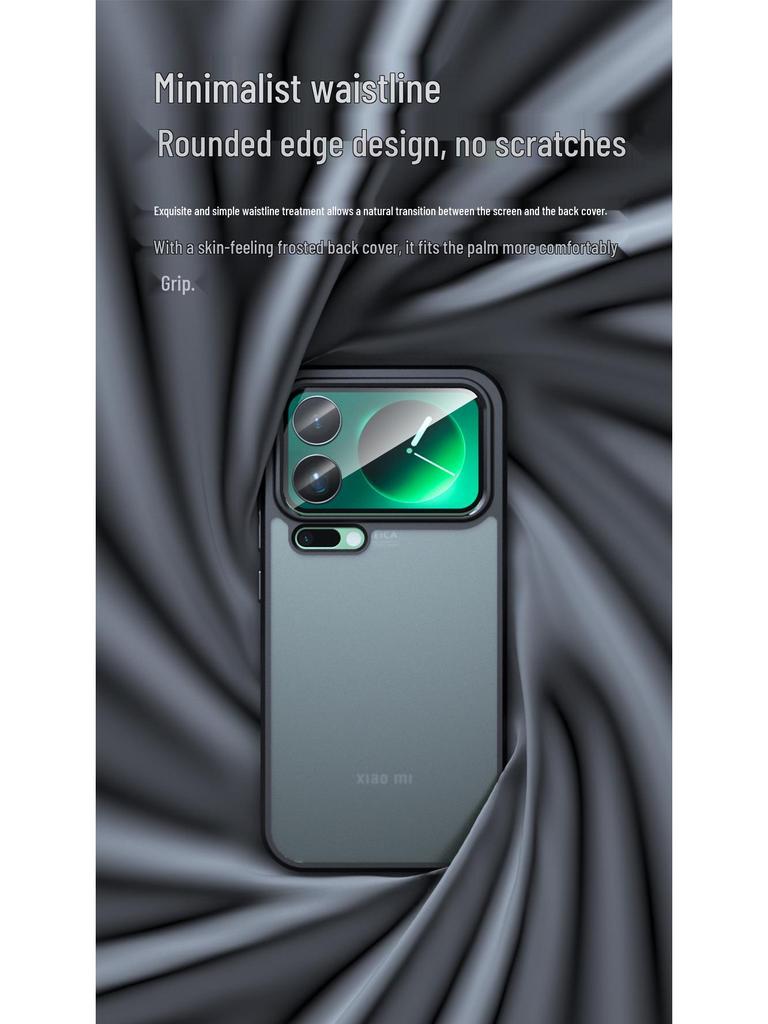 Xiaomi 17 Pro Frosted Skin-Friendly Airbag Phone Case for Poco F7 Pro