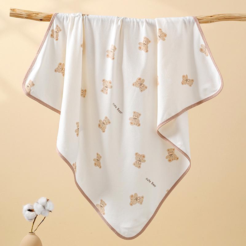 Breathable Pure Cotton Newborn Swaddle Blanket, Thin To Prevent Startle Reflex, Infant Type A.