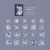 40 pcs Vintage portrait character sticker PET sticker pack diy ledger decorative seal sticker Scrapbook calendar art Diy crafts