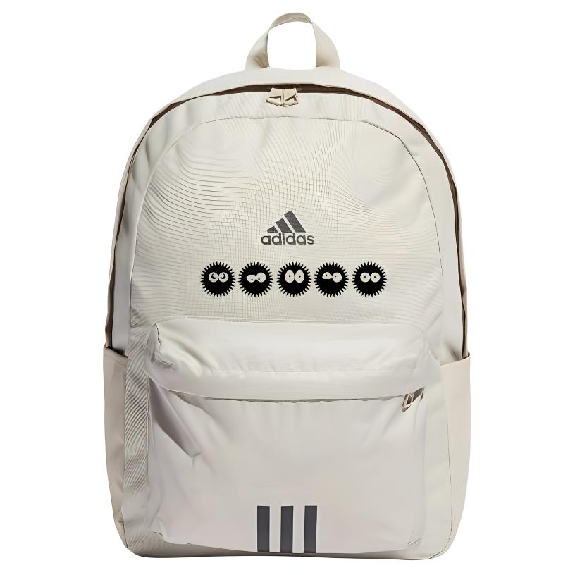 Adidas Fabric Backpack Unisex Light Gray & Black IR9757(Team378-mm f2)