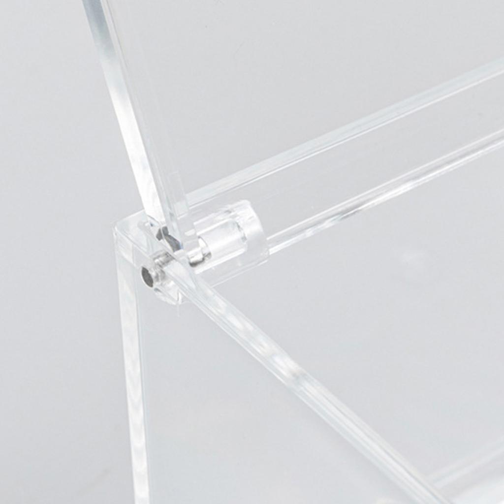 Taschentuchbox-Abdeckung, transparent, rechteckig, Acryl, Serviettenbox-Halter für Wohnzimmer, Schlafzimmer