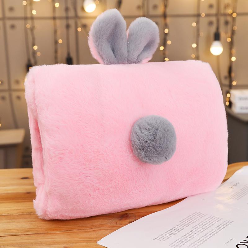 Plush Hand Warmer Pillow Cushion for Office, Dorm, or Classroom