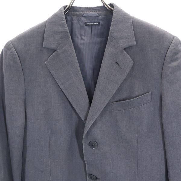 Armani Made In Italy Suit Setup Gray Tailored Jacket Men's Used