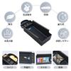 SKTU Toyota Aqua 2nd Generation Car Console Box Storage Tray with Rubber Mat Small Item Storage Coin Case Easy To Install Custom Parts Aqua Exclusive