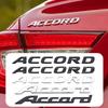3D Letter Car Sticker Modified Tail Trunk Emblem Badge For Civic Fit Jazz Accord CRV HRV City Odyssey Passport Accessories