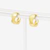 ESTELLE [Official] Women's Earrings, Silver with Yellow Gold Plated, 0776-0064-0000-0000