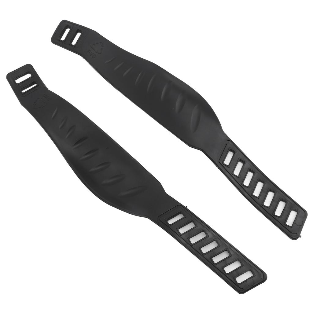 2 Paar Heimtrainer-Pedalriemen Verstellbare Universal-Pedalriemen Passen auf die meisten Fahrradpedale Heimtrainer Fahrrad für Heim-Fitnessstudio