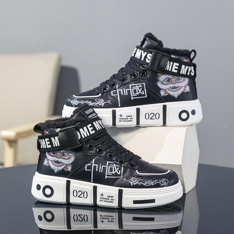 TUINANLE Original Winter Warm Men Plus Snow Sneakers Soft Sports Casual Outdoor Men Sneakers Cotton Walking Shoes