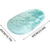 Slip Fluffy Shaggy Imitation Wool Floor Protection Sheepskin Rug Bedroom Mats Faux Fur Soft Rugs