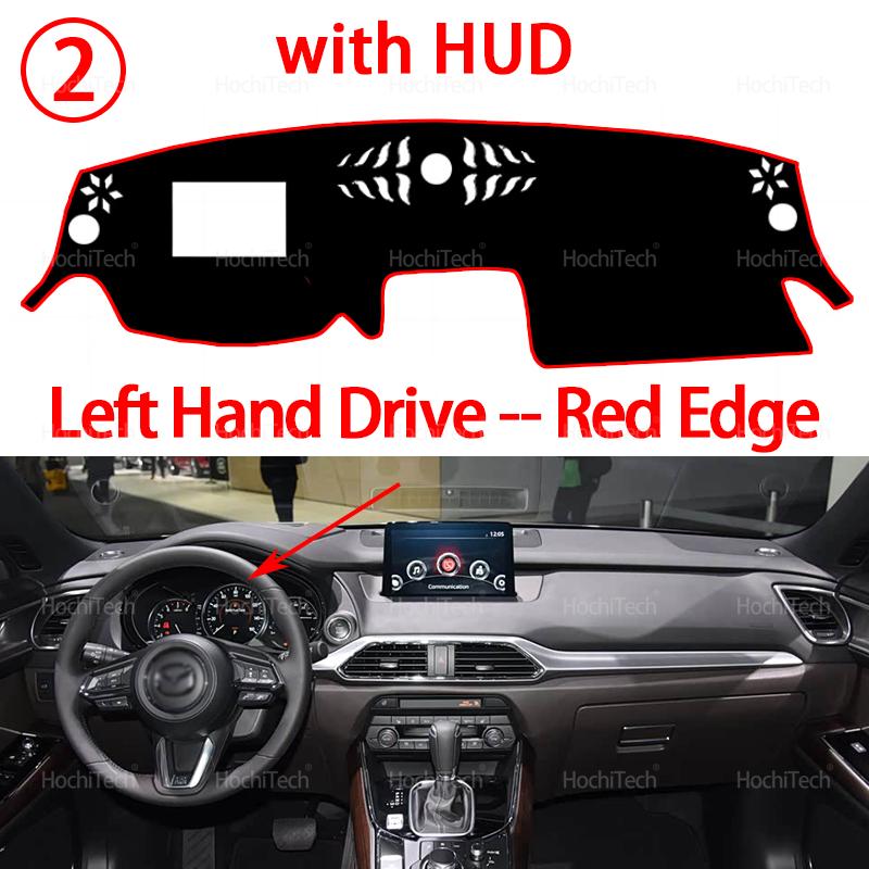 Dashboard Cover Pad Car Liner Anti-UV Mat Sunshade Dashmat Carpet Dash for Mazda CX-9 CX9 CX 9 Second Generation TC 2016-2022