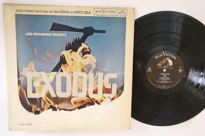 LP Record OST, ERNEST GOLD - Exodus LOC1058 RCA VICTOR 1960 US Soundtracks & Musicals Used