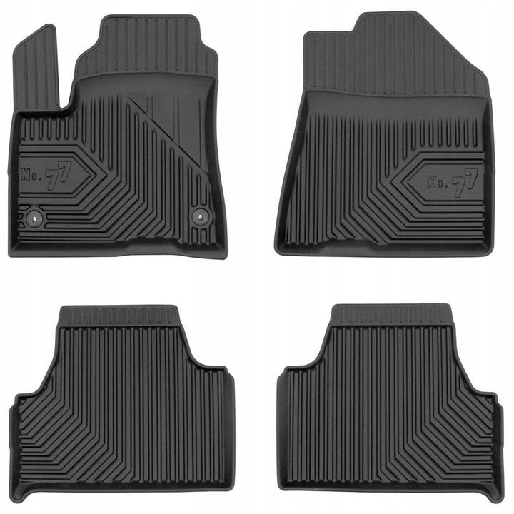 Set 77 Floor Mats And Mat Kia E-Soul From 2019-