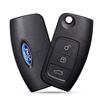 3D ABS 21mm Car Key Fob Badge Emblem Replacement For Ford Focus Fiesta Mondeo Kuga MK2 MK3 MK4 Auto Tuning Styling Accessories