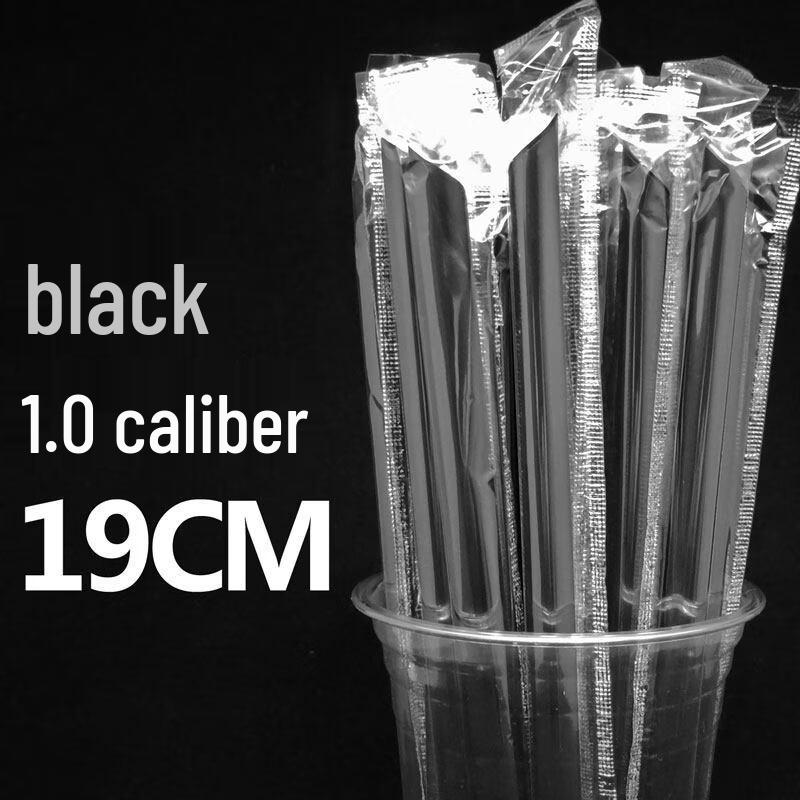 ZISIZ Thick Colorful Bubble Tea Straws