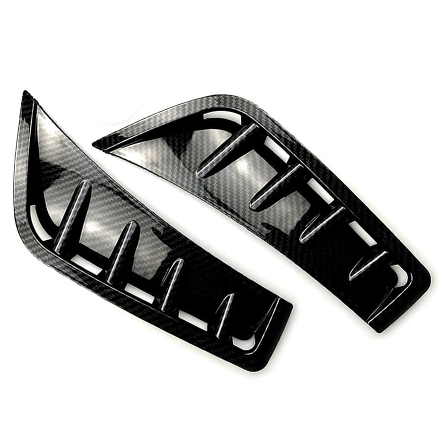 2x Front Bumper Side Air Vent Splitter Spoiler Trim For Mercedes X253 GLC 2020+