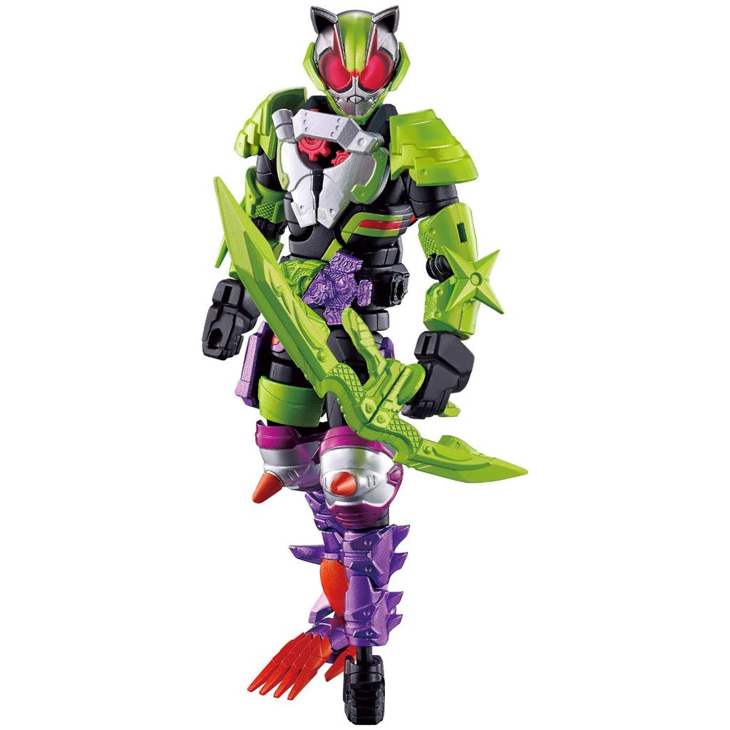 Kamen Rider Geets Revolve Change Figures: Kamen Rider Tycoon & Kamen Rider Buffer Ninja & Zombie Form Set (Ages 3 and up)